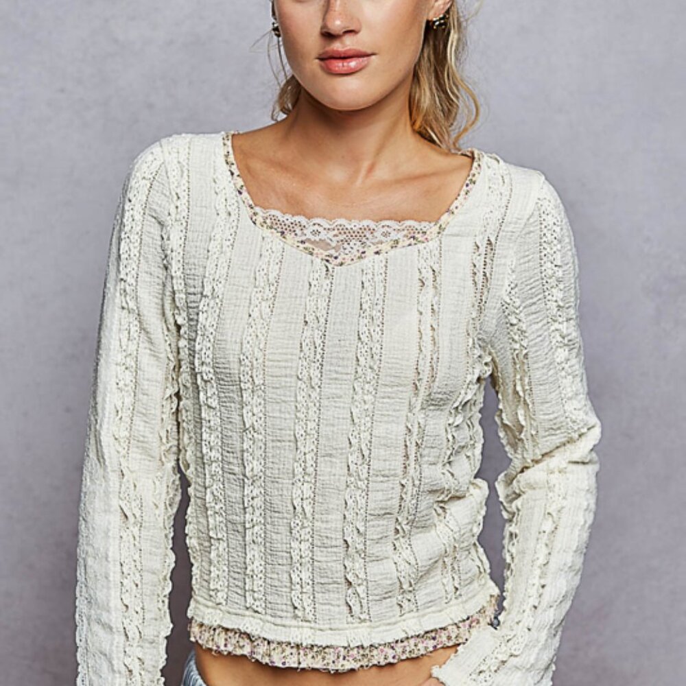 Ivoryveil Top by Pol NEW Size Large